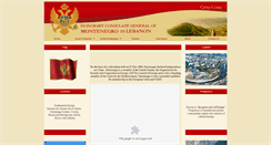 Desktop Screenshot of montenegroconsulate-lb.org